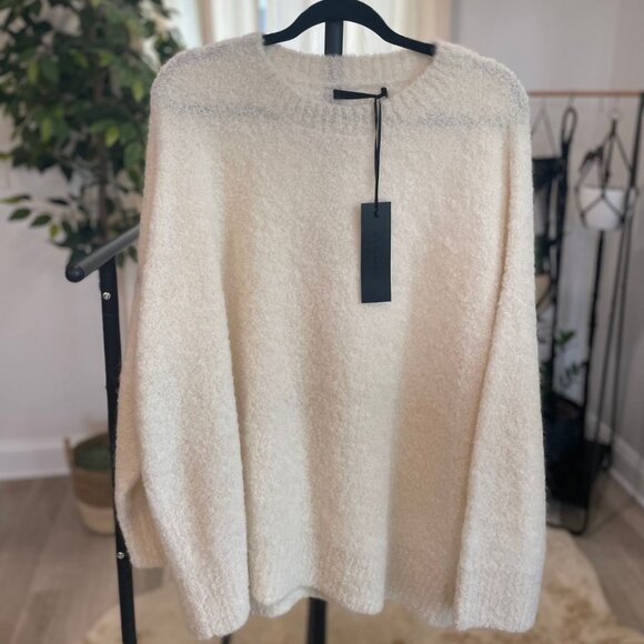 Cozy White Sweater - Picture 1 of 4
